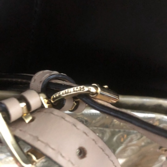 Michael Kors Metallic Patent and Leather Totebag - Picture 11 of 12